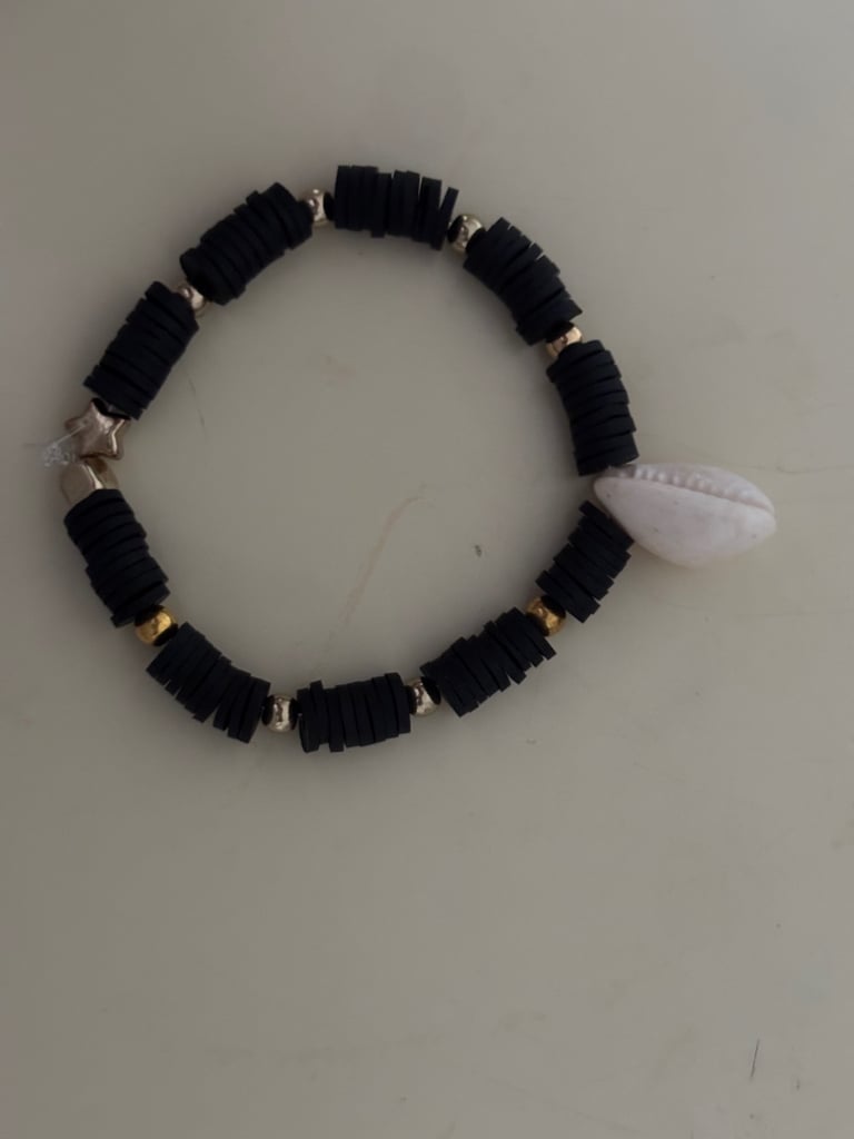 image for Clay bead bracelet made by Aamina 