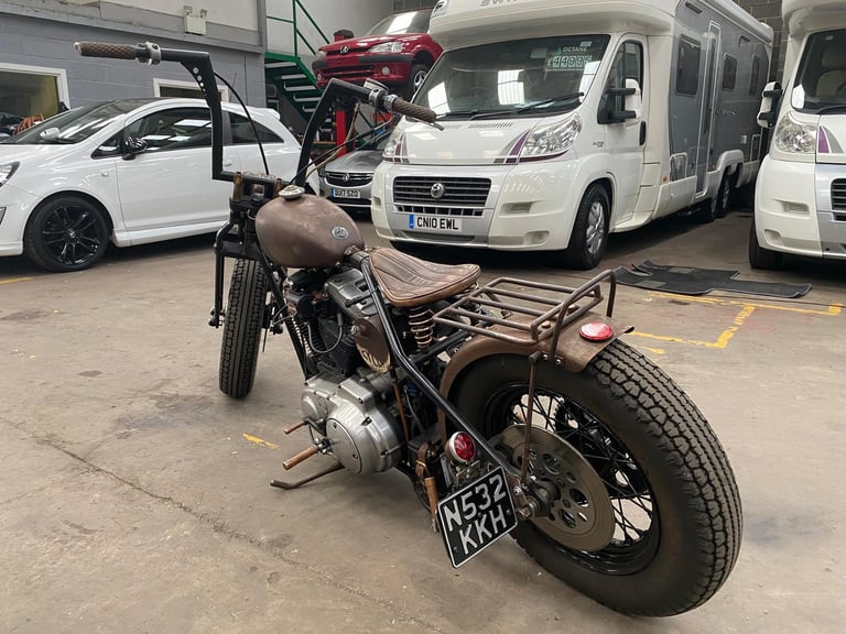 Harley-Davidson 883 CUSTOM BOBBER HARDTAIL STUNNING BIKE