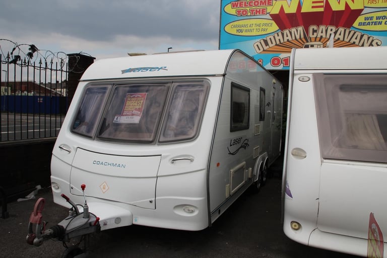 Coachman Laser 590 2008 4 Berth Caravan £9,600