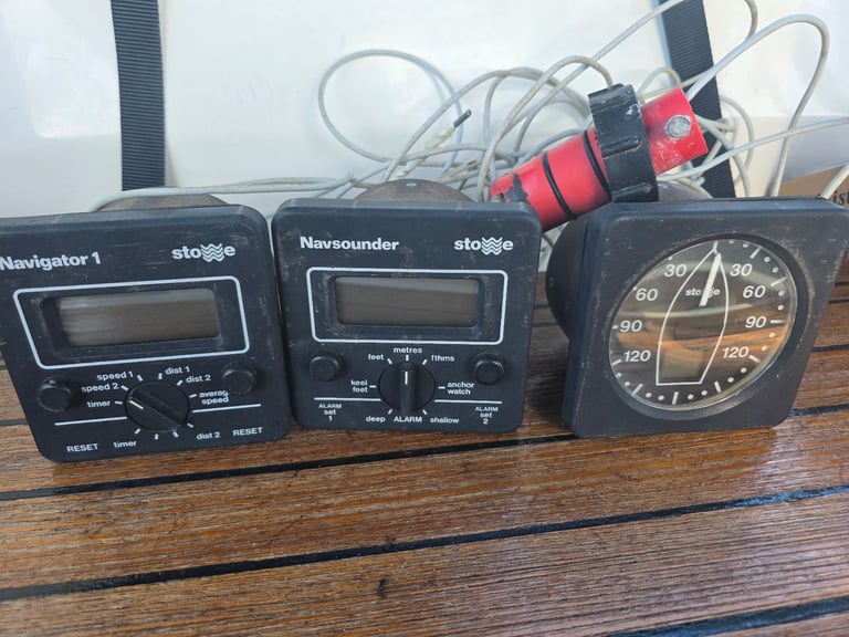 image for Stowe instruments speed log depth sounder wind speed and direction