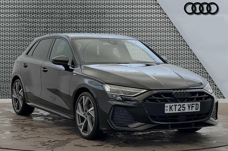 image for 2025 Audi A3 35 TFSI Black Edition 5dr S Tronic Hatchback Automatic