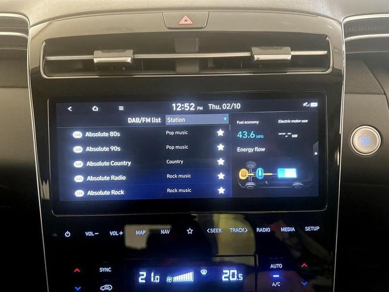 2021 Hyundai TUCSON 1.6 h T-GDi Premium Auto Euro 6 (s/s) 5dr Automatic SUV Hybrid Automatic
