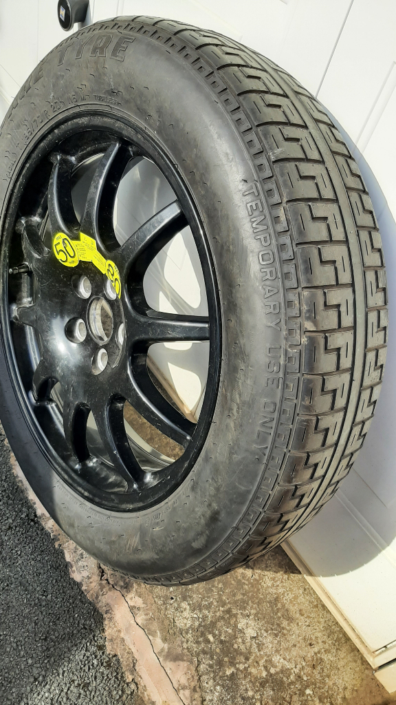 image for RANGE ROVER SPORT 195 x 70 x 20'' SPARE SPACE SAVER WHEEL WITH TYRE