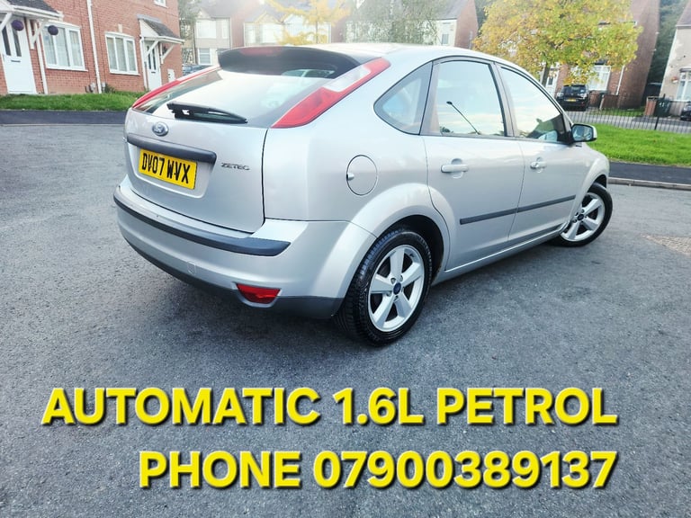 FORD FOCUS AUTOMATIC 1.6LT PETROL ULEZ COMPLIANT BARGAIN PRICE FULL MOT TILL SEPT 2026