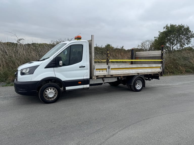 image for Ford Transit 2.0 350 EcoBlue HD Leader dropside tail lift 2dr Diesel ... 2022/22