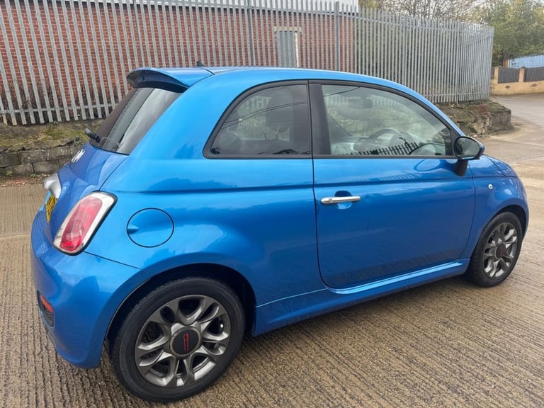 2014 64 FIAT 500 1.2 S 3 DOOR*12 MONTHS MOT*LOW ROAD TAX*2 OWNERS*HALF LEATHER