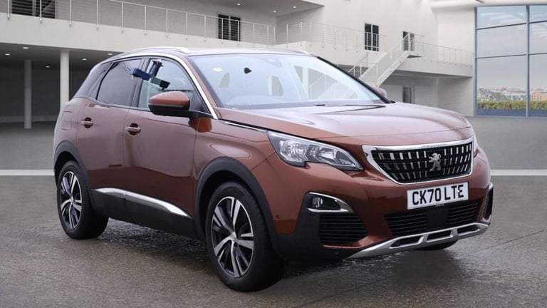 2020 Peugeot 3008 1.2 3008 Allure PureTech S/S Auto 5dr SUV Petrol Automatic