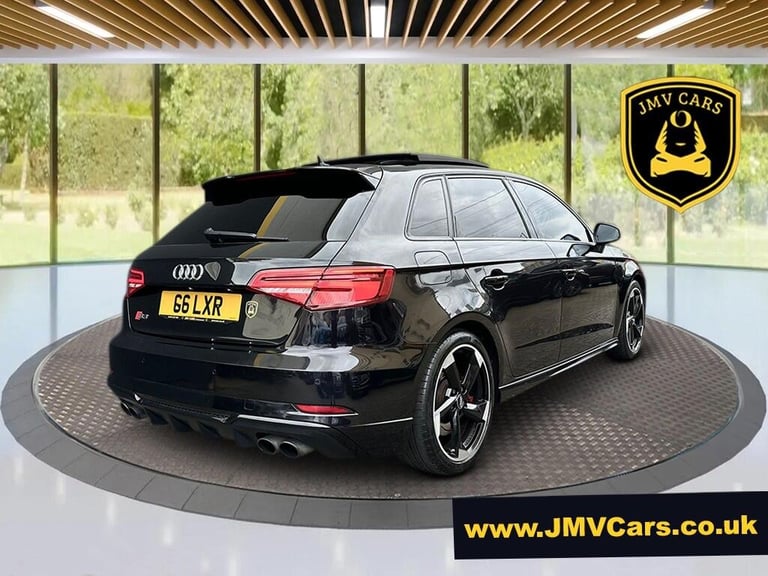  Audi S3 2.0 TFSI Black Edition Sportback 5dr Petrol S Tronic quattro Euro 6 (s/s) ( Petrol Autom...