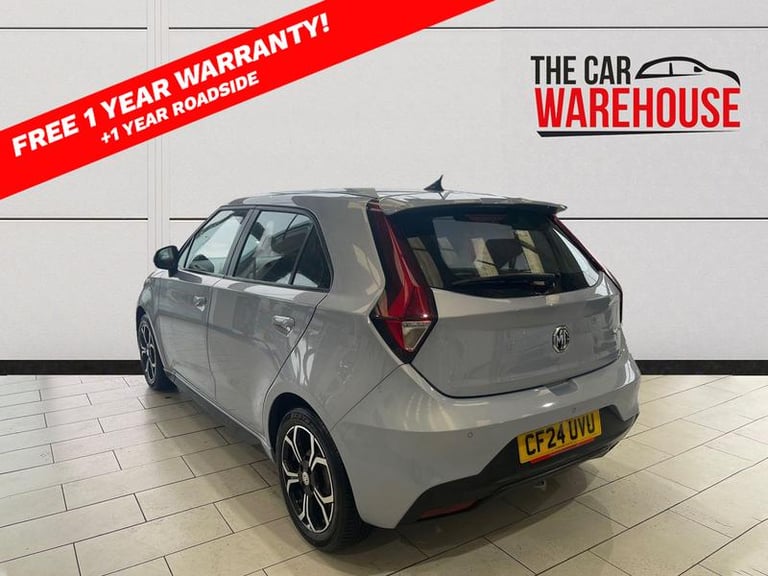 2024 MG MG3 1.5 VTi-TECH Exclusive 5dr [Navigation] Manual Hatchback Petrol Manual