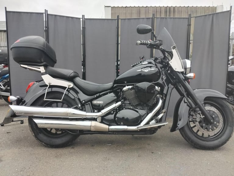 2015 15 SUZUKI VL 800 INTRUDER CUSTOM CRUSIER ALL BLACK CLEAN VL800 VZ800 