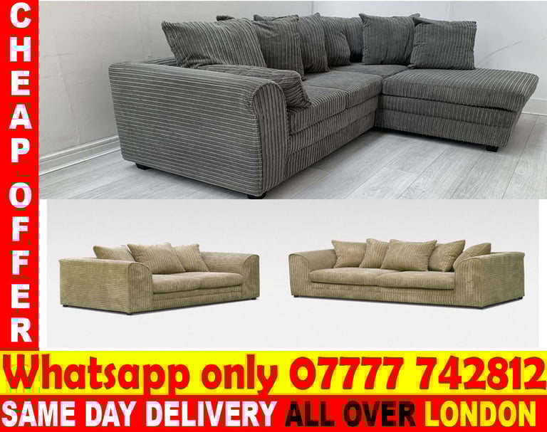 image for L Shape sofa 3 seater and 2 seater (Syumnn