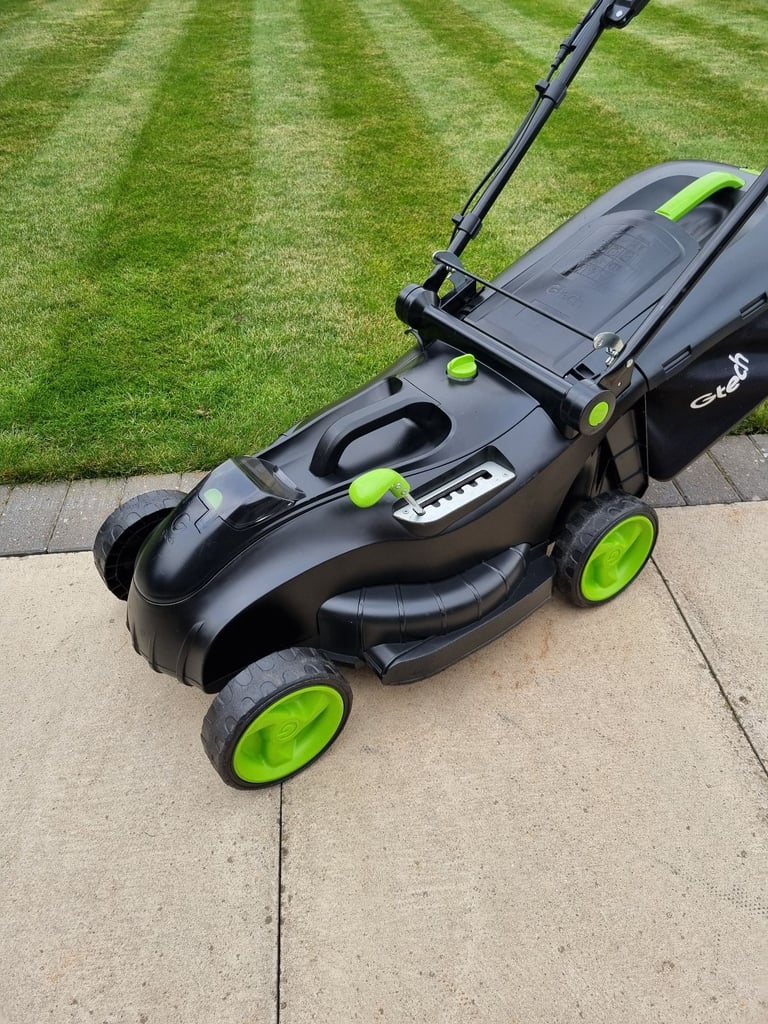 image for Gtech Cordless Lawnmower VGC with battery and charger