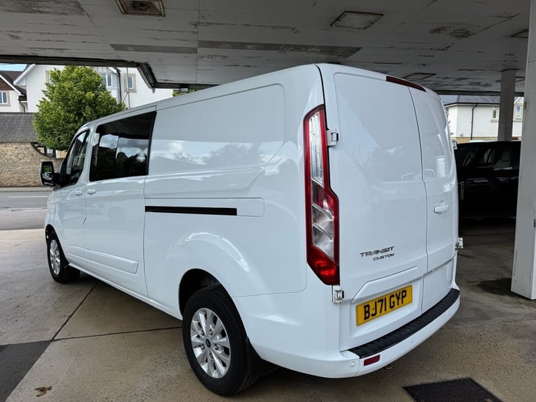 2021 71 FORD TRANSIT CUSTOM 2.0 300 ECOBLUE LIMITED CREW VAN DOUBLE CAB 5DR DIES