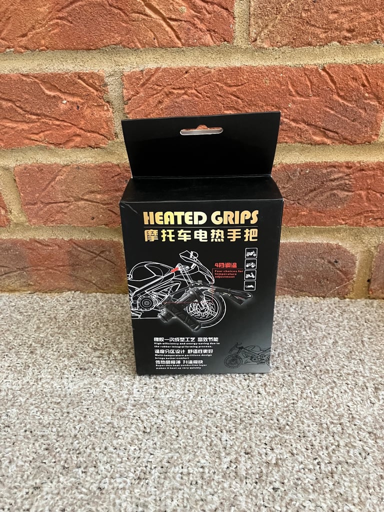Motorcycle Heated Grips - brand new