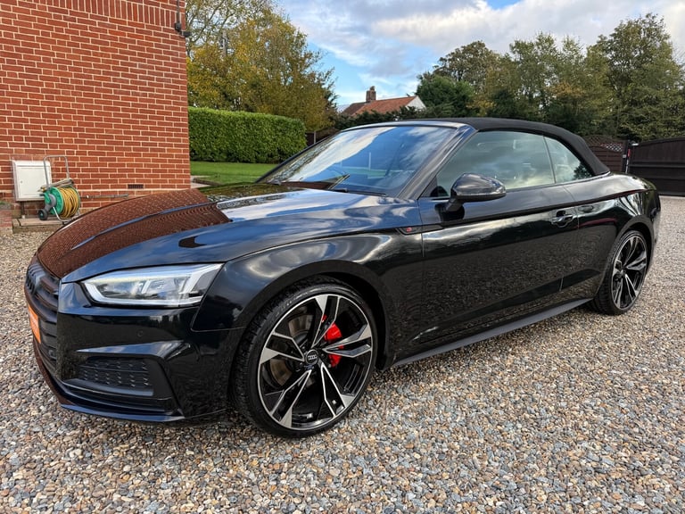 STUNNING 2017 67 AUDI A5 2.0 DIESEL 190ps - CONVERTIBLE - S-LINE - NEW 20" ALLOY