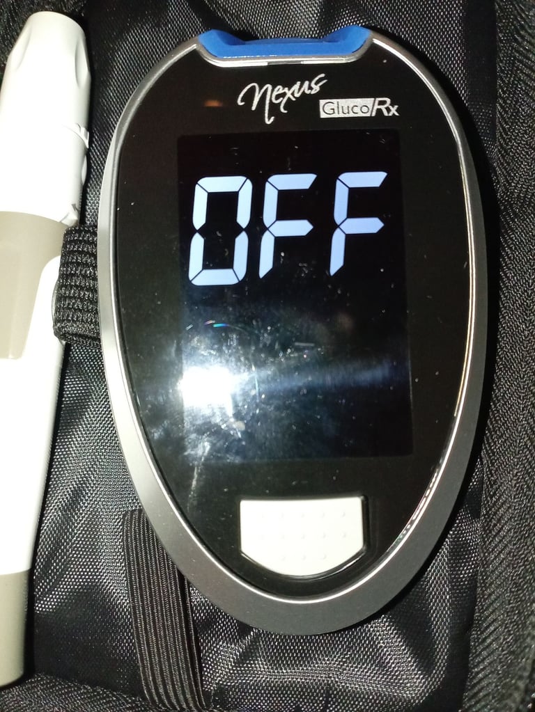 GlucoRx Nexus Blood Glucose Monitoring System