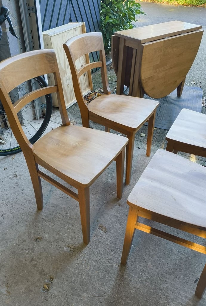 John Lewis dining table and chairs 