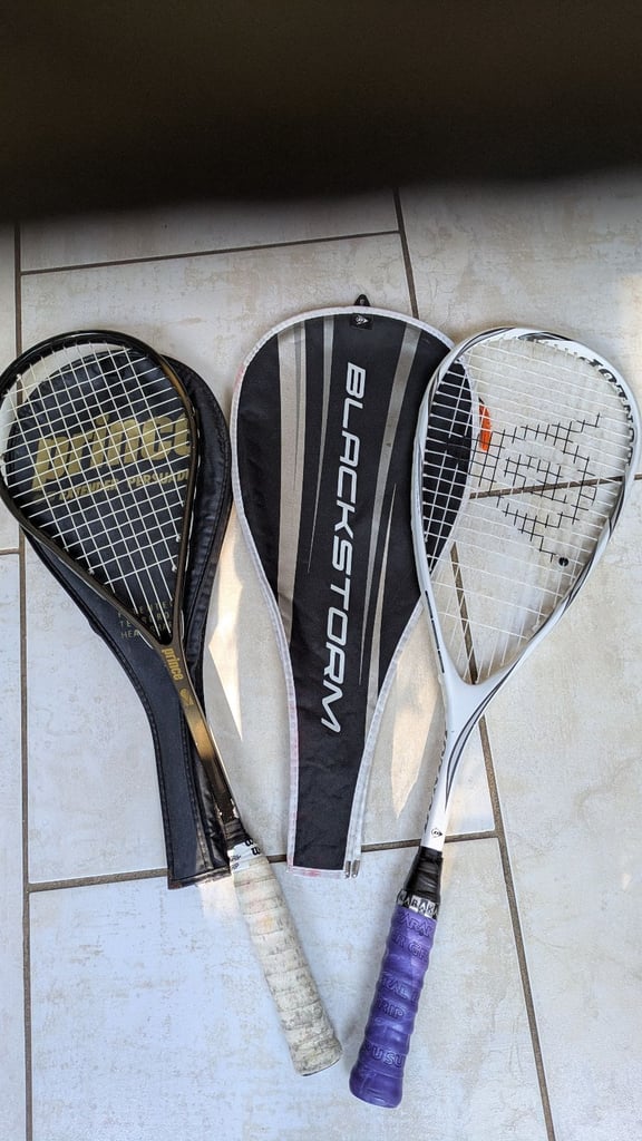 image for 2 squash racquets ....