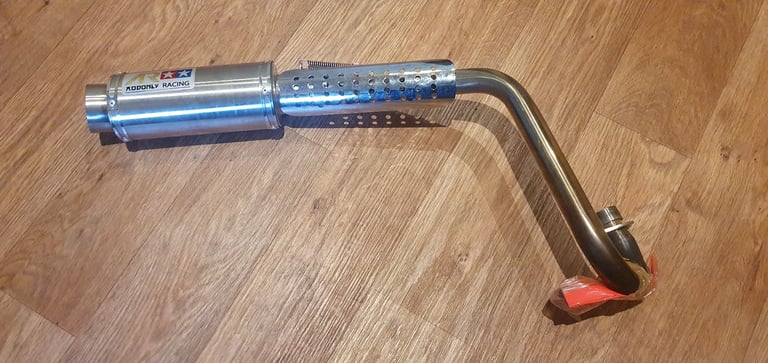 Honda Monkey 125cc aftermarket stainless steel exhaust 