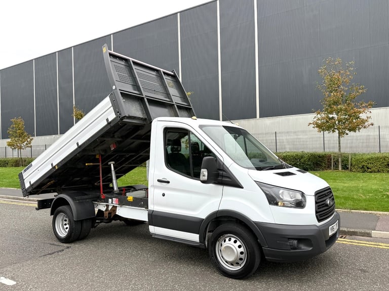 2017 Ford Transit SINGLE CAB TIPPER-2.0 TDCi 130 PS 6 SPEED RWD-TWIN REAR WHEELS CHASSIS CAB Dies...