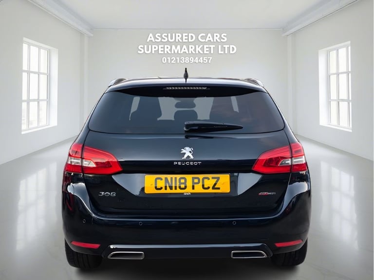 2018 Peugeot 308 SW 1.2 PureTech GT Line Estate 5dr Petrol EAT Euro 6 (s/s) (130 ps) Estate Petro...