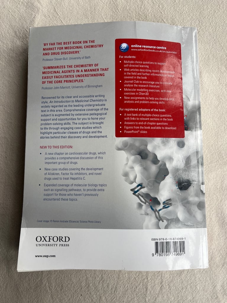 An Introduction to Medicinal Chemistry Graham L. Patrick