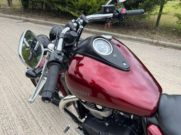 2016 16 TRIUMPH THUNDERBIRD STORM 1700 ABS CLASSIC CRUISER TOURER - 2306 MILES 