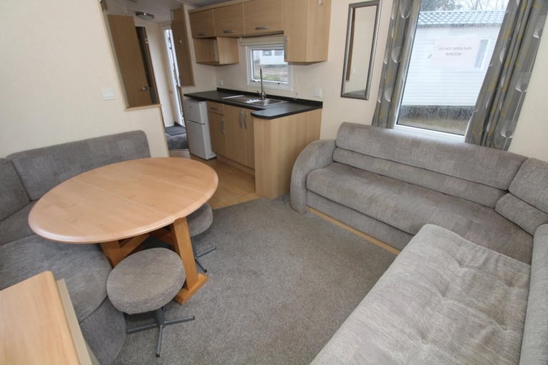 Swift Burgundy 28x10 2 bed 2011 preowned static caravan for sale offsite