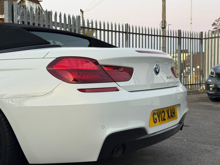 2012 BMW 6 Series 640d M Sport 2dr Auto CONVERTIBLE Diesel Automatic