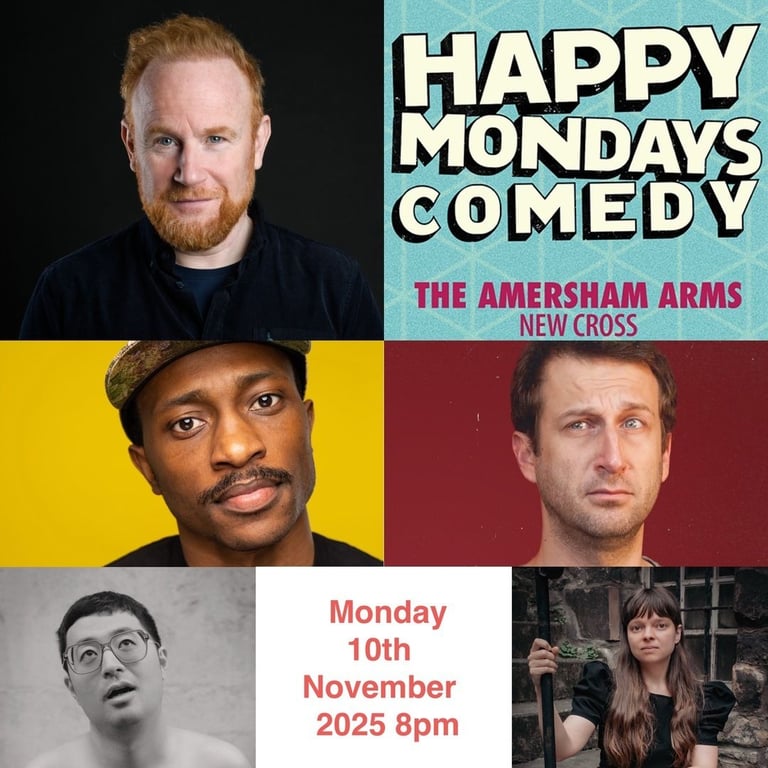 HAPPY COMEDY : RORY O' HANLON PLUS GUESTS