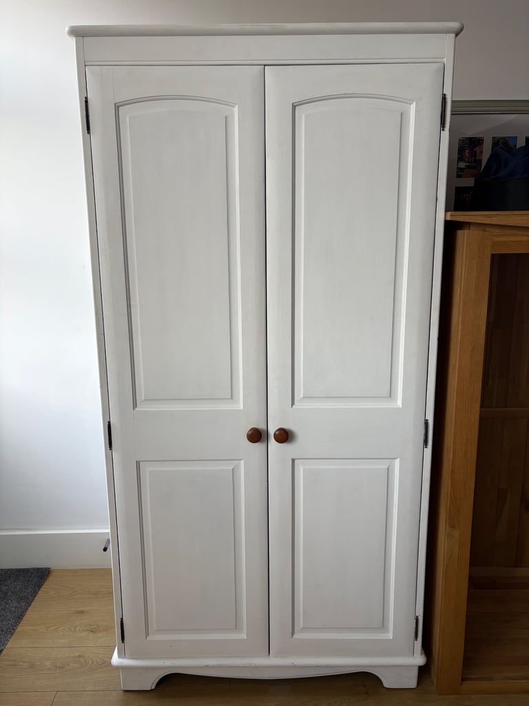 White Double Wardrobe