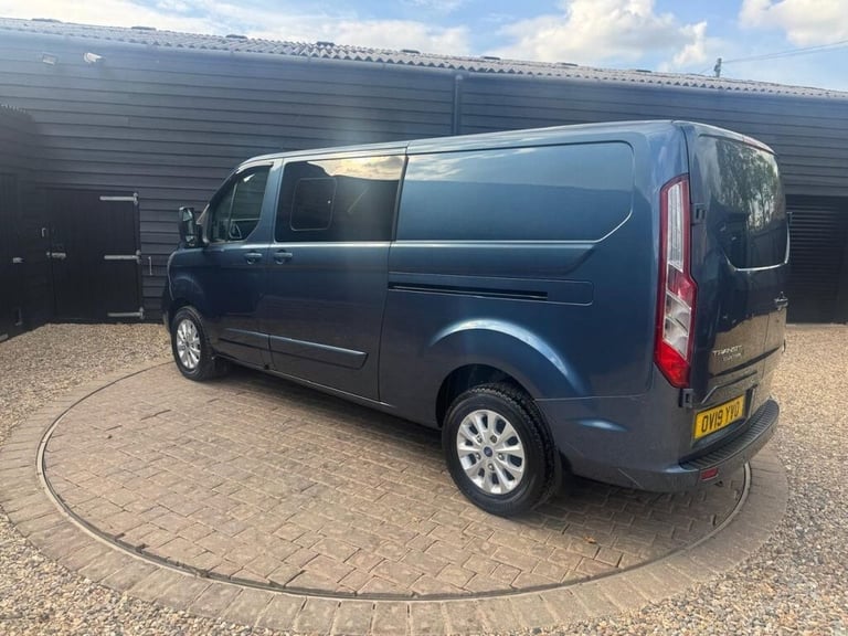 2019 Ford Transit Custom 2.0 300 EcoBlue Limited Crew Van Double Cab 5dr Diesel Auto L2 H1 Euro 6...