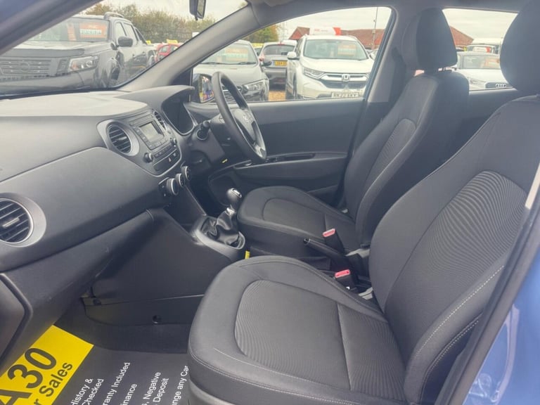 2017 Hyundai i10 1.0 SE 5dr HATCHBACK PETROL Manual