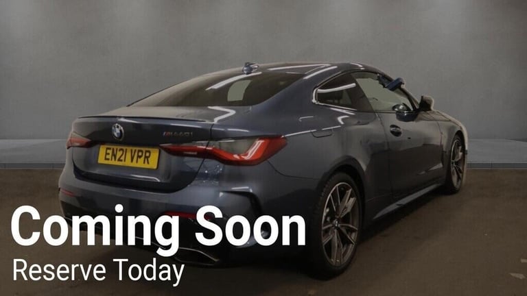 2021 BMW 4 Series M440i xDrive MHT 2dr Step Auto COUPE PETROL Automatic