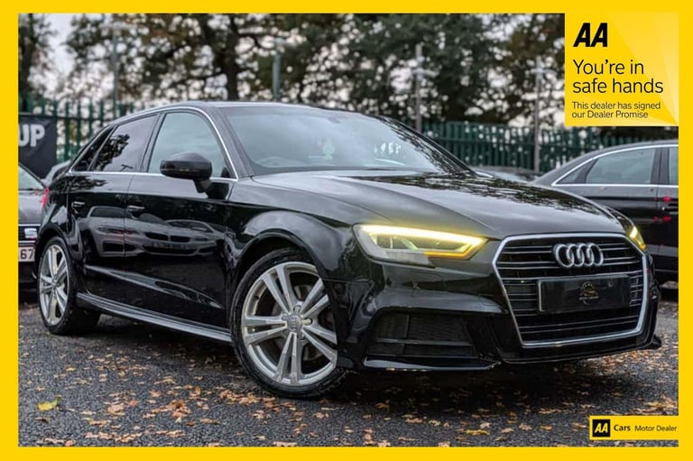 2016 Audi A3 2.0 TFSI S line Sportback S Tronic Euro 6 (s/s) 5dr HATCHBACK Petrol Automatic