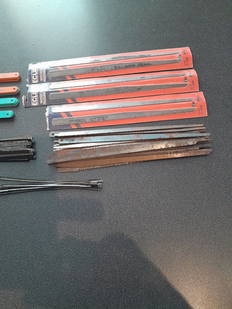 Big Hacksaw Blades/JuniorHacksaw Blades/Padsaw Blades All NEW