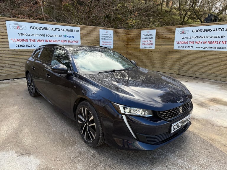 2023 PEUGEOT 308 GT ESTATE PURETECH 1.2T AUTOMATIC DAMAGED REPAIRABLE SALVAGE 