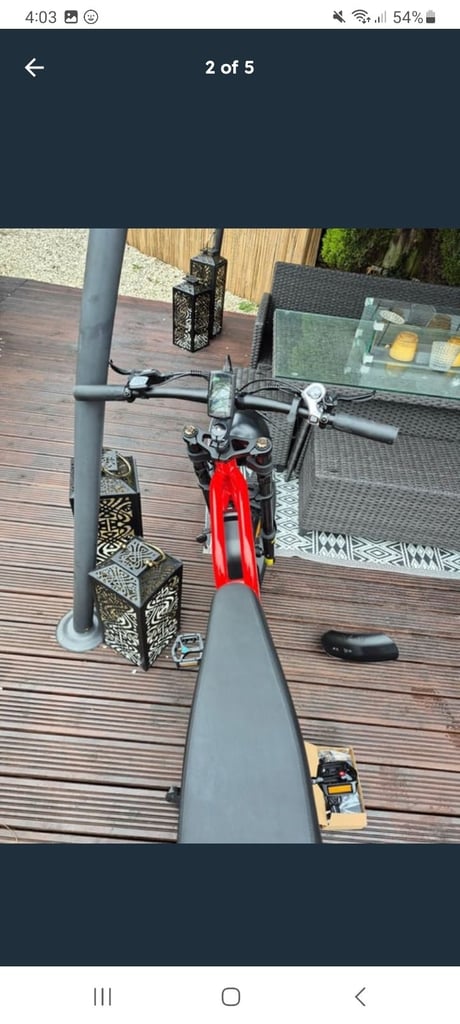 Brand new still in the box electric fat bike