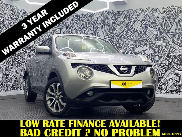 image for 2017 Nissan Juke 1.2 DIG-T Tekna SUV 5dr Petrol Manual Euro 6 (s/s) (115 ps) HATCHBACK Petrol Manual