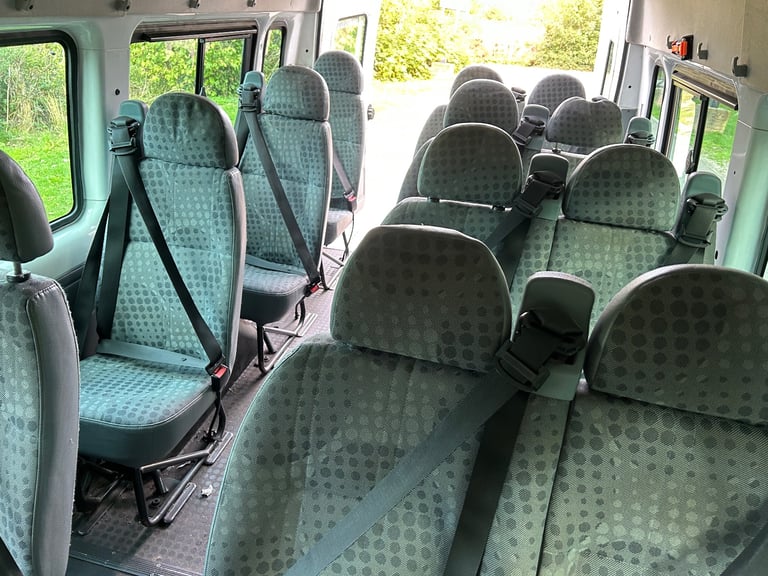 2012 FORD TRANSIT 17 SEAT MINIBUS EX LOCAL COUNCIL EXCELLENT CONDITION LONG MOT NO VAT