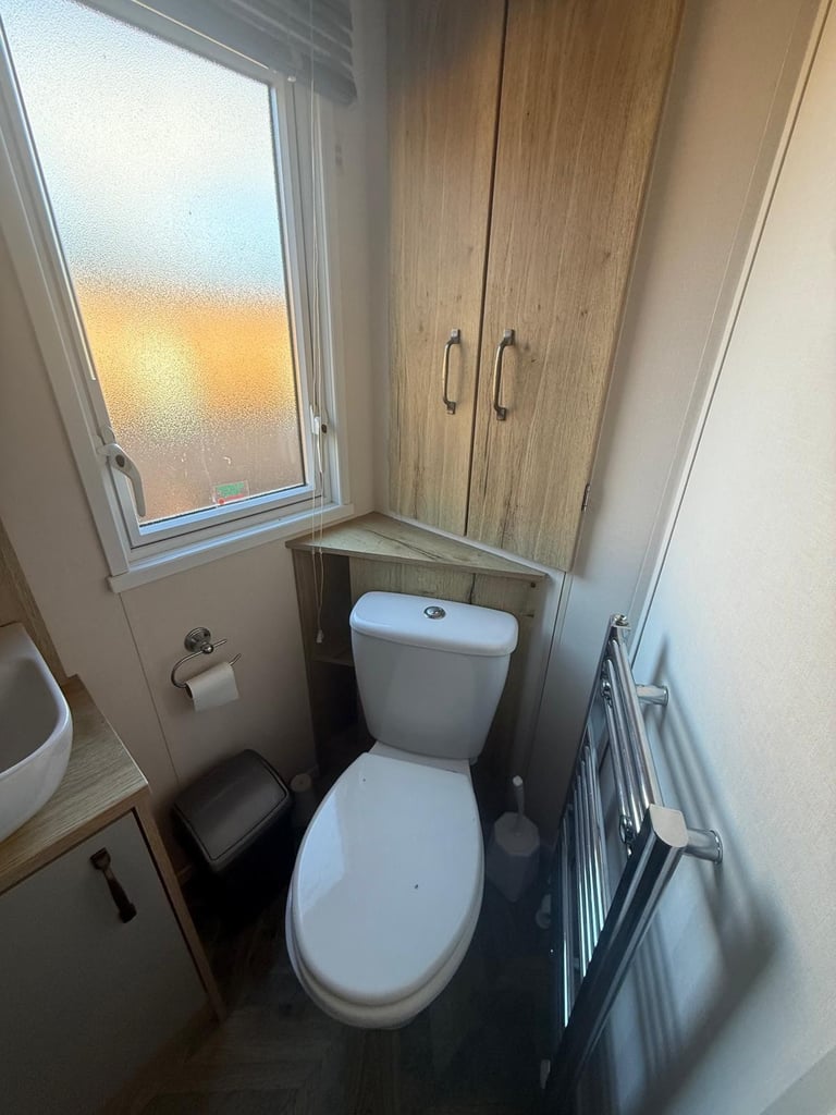 OFF SITE static caravan Scotland double glazed & heated 2 bed ABI Blenheim 39x12