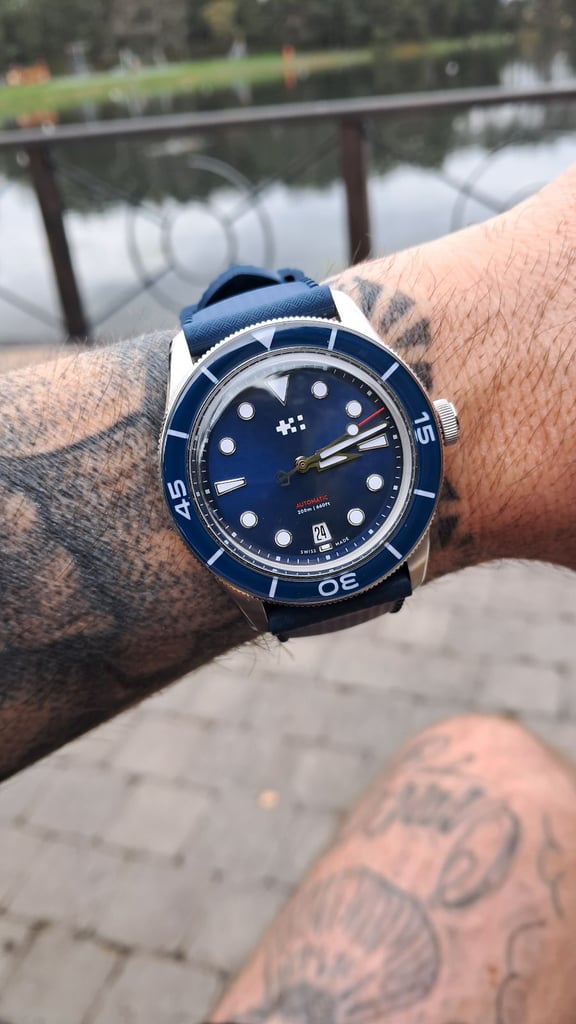 Christopher ward aquataine 41mm mens watch