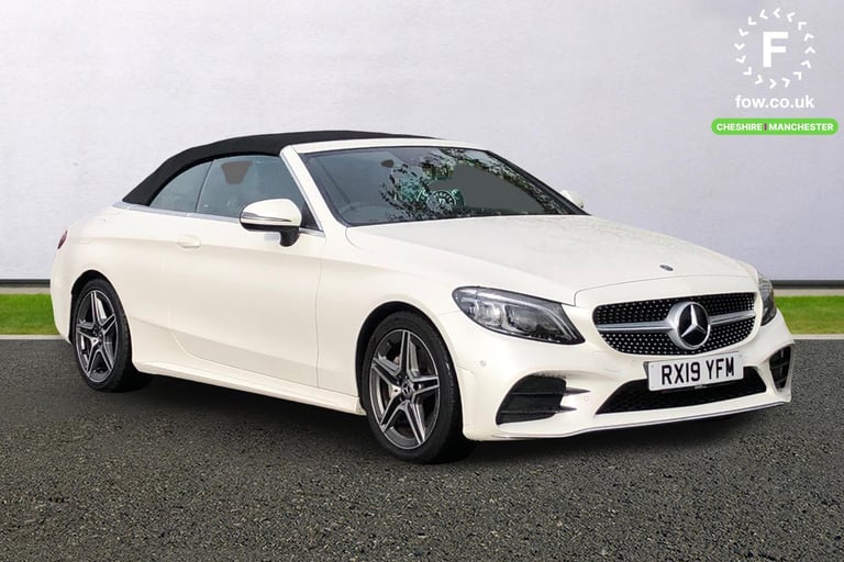 2019 Mercedes-Benz C Class C200 AMG Line 2dr 9G-Tronic Convertible PETROL Automatic