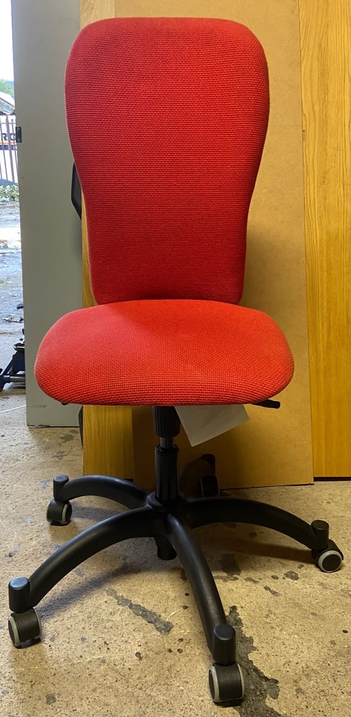 image for Orange Fabric office chair 