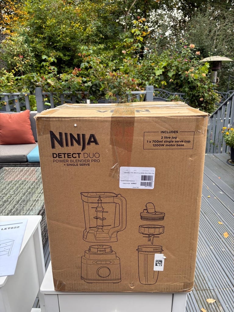 Ninja Detect Duo Power Blender Pro + Single Serve £120