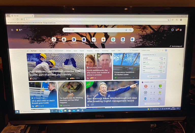 Pc Ultra Fast i3 8GB Fujitsu HD Tower 120GB SSD,500GB,Window10,office