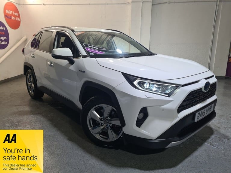 image for 2019 19 TOYOTA RAV4 2.5 VVT-H EXCEL SUV 5DR PETROL HYBRID CVT 4WD EURO 6 (S/S) (