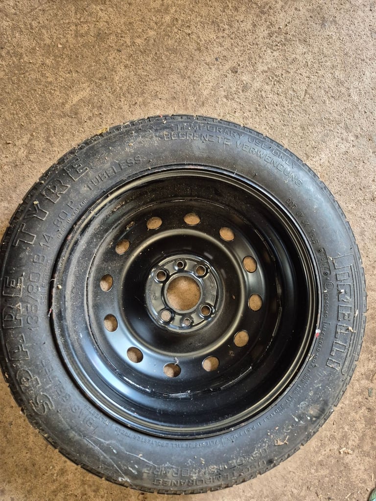 Skinny Spare Wheel 135/80x14