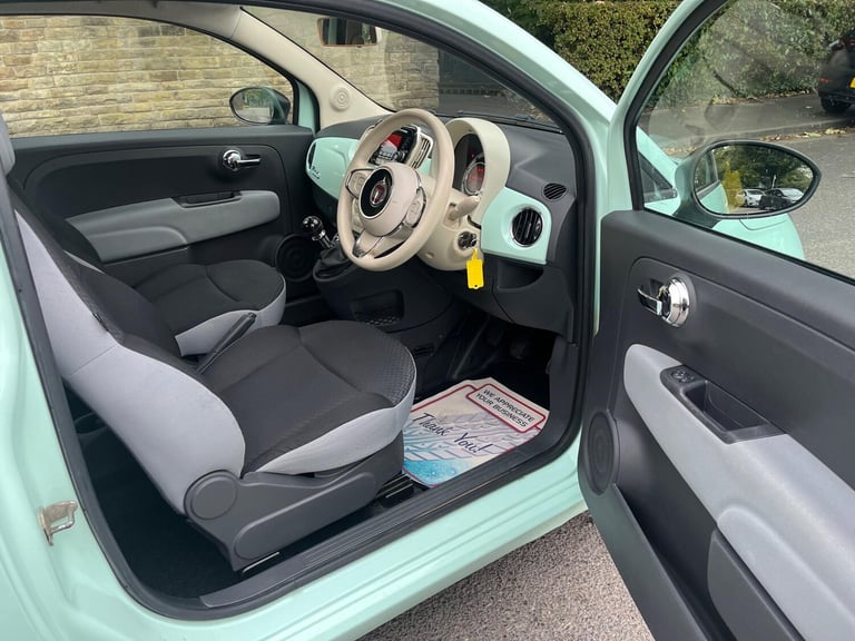 2016 Fiat 500 1.2 Pop Euro 6 (s/s) 3dr HATCHBACK Petrol Manual