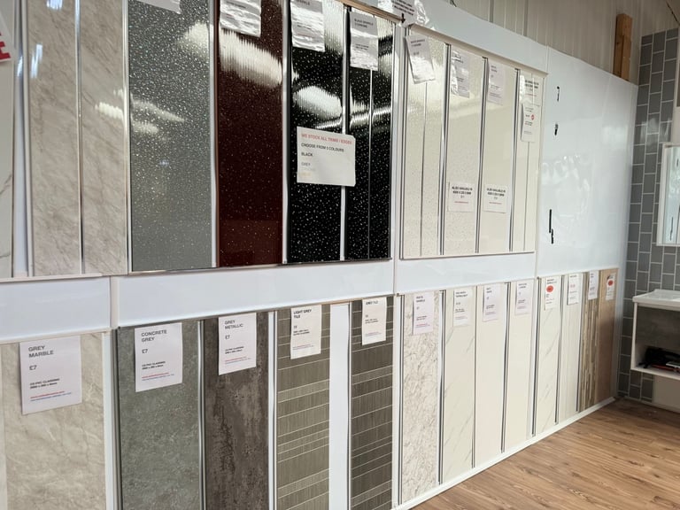 wet wall panels, PVC Wall to Ceiling Panel 2.95mx250mmx8mm